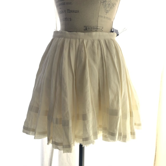 NWT Boy. BAND OF OUTSIDERS PLEATED Ivory White - Picture 10 of 11